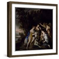 The Rape of Europa-Sir Peter Lely-Framed Giclee Print