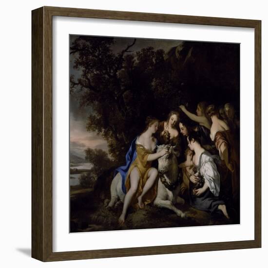 The Rape of Europa-Sir Peter Lely-Framed Giclee Print