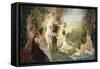 The Rape of Europa-Edouard Veith-Framed Stretched Canvas