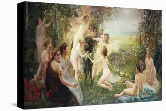 The Rape of Europa-Edouard Veith-Stretched Canvas