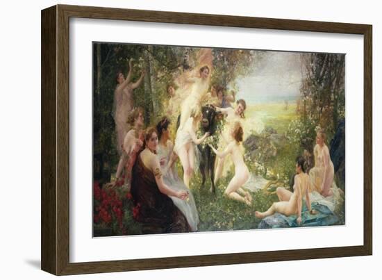 The Rape of Europa-Edouard Veith-Framed Giclee Print