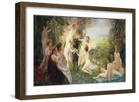 The Rape of Europa-Edouard Veith-Framed Giclee Print