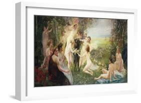 The Rape of Europa-Edouard Veith-Framed Giclee Print