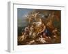 The Rape of Europa-Pierre-Jacques Cazes-Framed Giclee Print