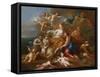 The Rape of Europa-Pierre-Jacques Cazes-Framed Stretched Canvas