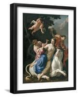 The Rape of Europa-Simon Vouet-Framed Giclee Print