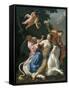 The Rape of Europa-Simon Vouet-Framed Stretched Canvas