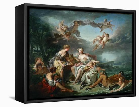 The Rape of Europa-François Boucher-Framed Stretched Canvas