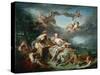 The Rape of Europa-François Boucher-Stretched Canvas