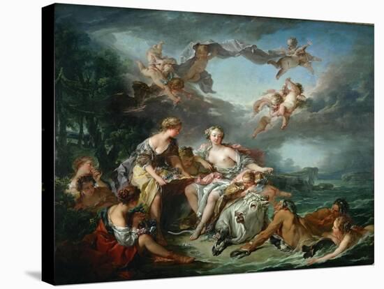 The Rape of Europa-François Boucher-Stretched Canvas