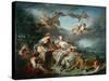 The Rape of Europa-François Boucher-Stretched Canvas