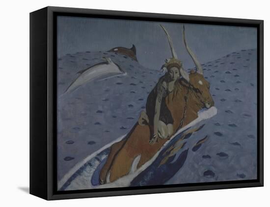 The Rape of Europa-Valentin Alexandrovich Serov-Framed Stretched Canvas