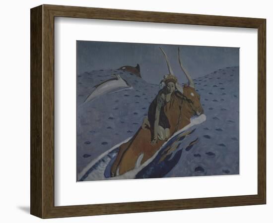 The Rape of Europa-Valentin Alexandrovich Serov-Framed Giclee Print