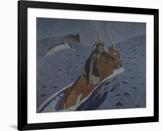 The Rape of Europa-Valentin Alexandrovich Serov-Framed Giclee Print