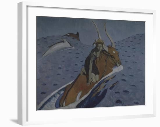 The Rape of Europa-Valentin Alexandrovich Serov-Framed Giclee Print