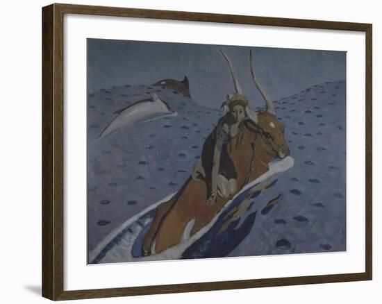 The Rape of Europa-Valentin Alexandrovich Serov-Framed Giclee Print