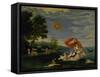 The Rape of Europa-Francesco Albani-Framed Stretched Canvas