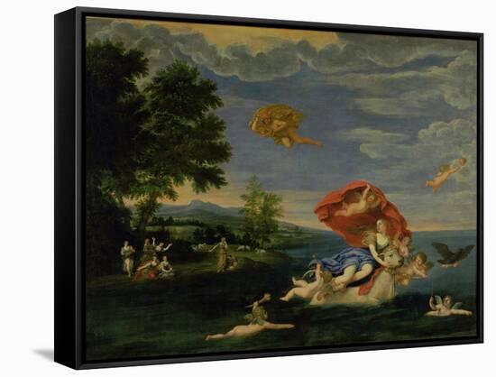 The Rape of Europa-Francesco Albani-Framed Stretched Canvas