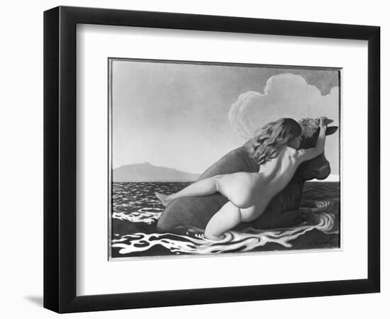 The Rape of Europa-Félix Vallotton-Framed Giclee Print