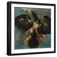 The Rape of Ganymede, Ca. 1575-Damiano Mazza-Framed Giclee Print