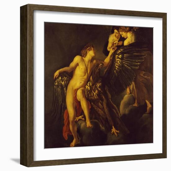 The Rape of Ganymede-null-Framed Giclee Print