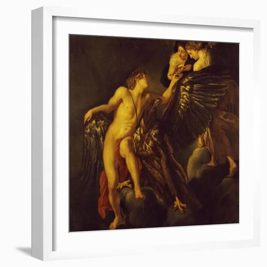 The Rape of Ganymede-null-Framed Giclee Print