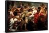 The Rape of Hippodame, or Lapiths and Centaurs, 1636-1637-Peter Paul Rubens-Framed Stretched Canvas