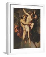 The Rape of Oreithyia-Giovanni Battista Cipriani-Framed Giclee Print