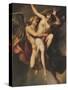 The Rape of Oreithyia-Giovanni Battista Cipriani-Stretched Canvas