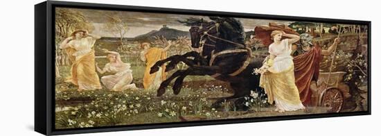 The Rape of Persephone by Hades-null-Framed Stretched Canvas