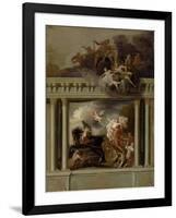 The Rape of Proserpine, Design for the Staircase of Devonshire House, London, C.1704-Louis Laguerre-Framed Premium Giclee Print