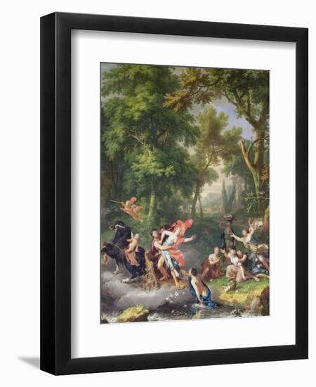 The Rape of Proserpine-Jan van Huysum-Framed Premium Giclee Print