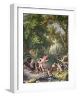 The Rape of Proserpine-Jan van Huysum-Framed Giclee Print