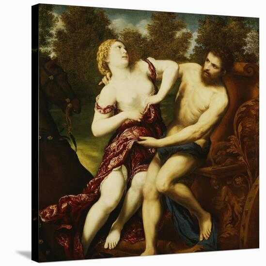 The Rape of Proserpine-Paris Bordone-Stretched Canvas