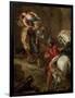 The Rape of Rebecca-Eugene Delacroix-Framed Giclee Print