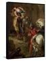 The Rape of Rebecca-Eugene Delacroix-Framed Stretched Canvas