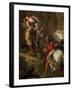 The Rape of Rebecca-Eugene Delacroix-Framed Giclee Print