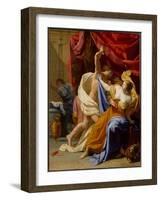 The Rape of Tamar, c.1640-Eustache Le Sueur-Framed Giclee Print