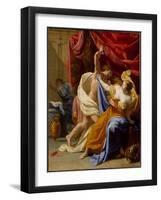 The Rape of Tamar, c.1640-Eustache Le Sueur-Framed Giclee Print