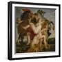 The Rape of the Daughters of Leucippus, about 1618-Peter Paul Rubens-Framed Premium Giclee Print