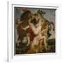 The Rape of the Daughters of Leucippus, about 1618-Peter Paul Rubens-Framed Giclee Print