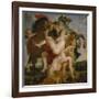 The Rape of the Daughters of Leucippus, about 1618-Peter Paul Rubens-Framed Giclee Print