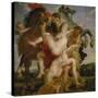 The Rape of the Daughters of Leucippus, about 1618-Peter Paul Rubens-Stretched Canvas