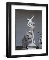 The Rape of the Sabine Woman, 1574-82-Giambologna-Framed Giclee Print