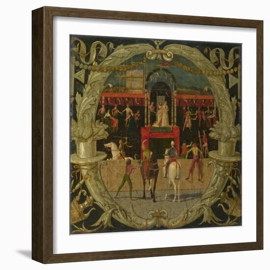 The Rape of the Sabine Women (After the Signa), C. 1490-Domenico Morone-Framed Giclee Print