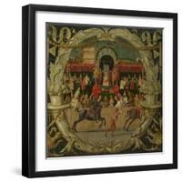 The Rape of the Sabine Women (Before the Signa), C. 1490-Domenico Morone-Framed Giclee Print