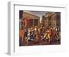 The Rape of the Sabine Women, C. 1637-38-Nicolas Poussin-Framed Giclee Print