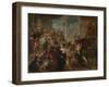 The Rape of the Sabine Women, Ca 1637-1640-Peter Paul Rubens-Framed Giclee Print