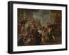 The Rape of the Sabine Women, Ca 1637-1640-Peter Paul Rubens-Framed Giclee Print