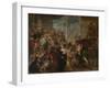 The Rape of the Sabine Women, Ca 1637-1640-Peter Paul Rubens-Framed Giclee Print